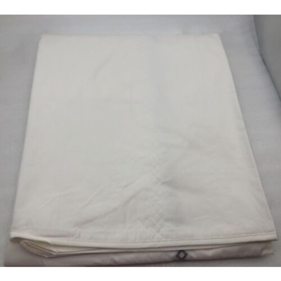 Rivolta Carmignani Embroidered Top Sheet White Italy Made 229CMx234CM - Picture 8 of 8